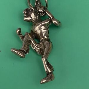 Indian Warrior Sterling Silver Jewelry Charm #southwestern